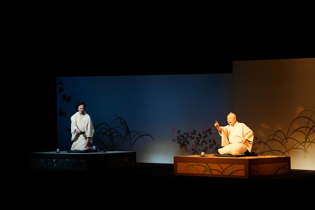 坂東玉三郎と春風亭小朝の東京夏・特別公演「越路吹雪物語」＆落語芝居 
